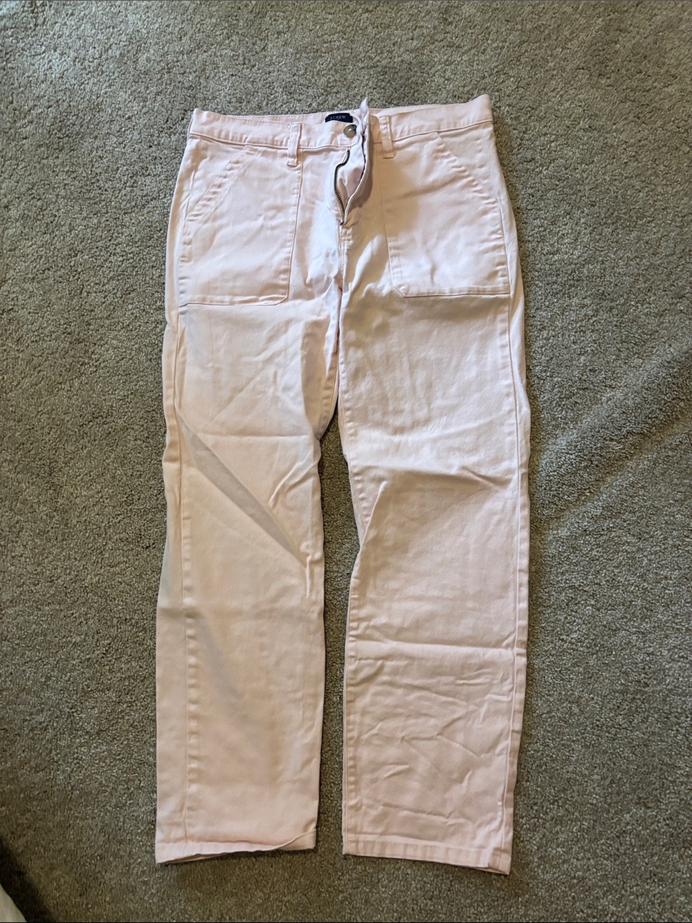 J. Crew Light Pink Chino Pants